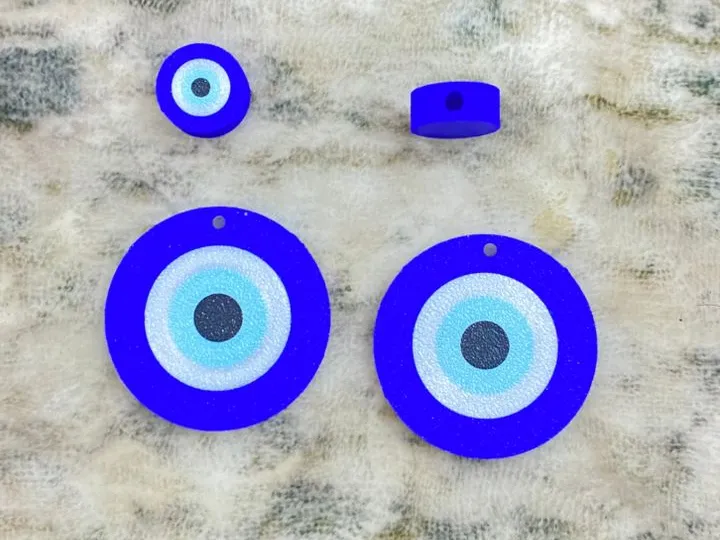 Evil Eye Coaster &  Set de Ojo Turco Pasador