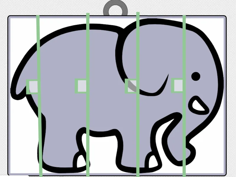 Elephant key chain