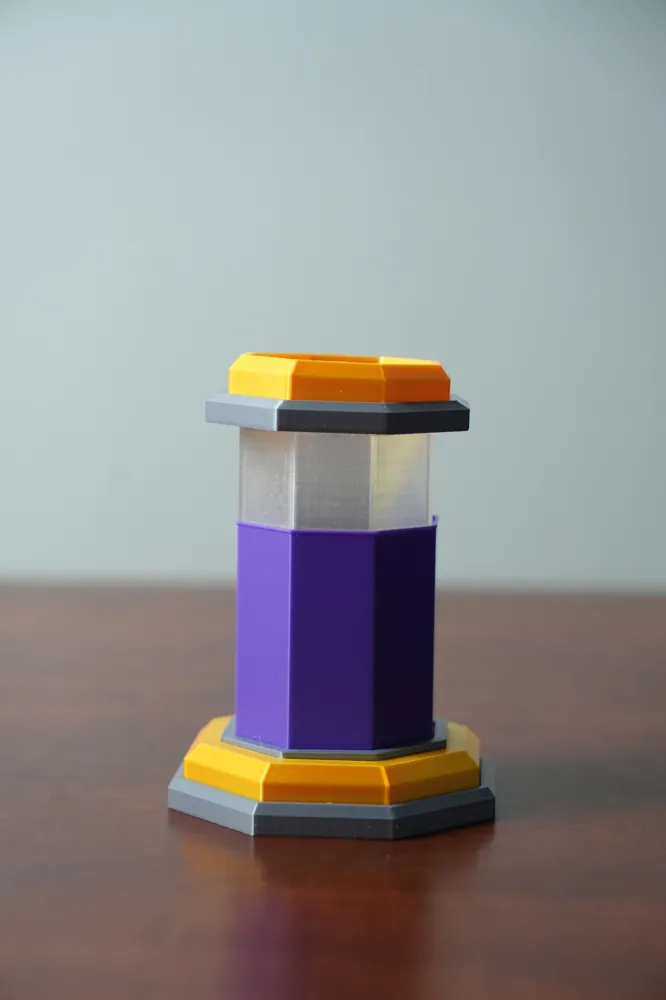 Pen Holder Elixir Collector (Clash Royale) - Free 3D Print Model ...