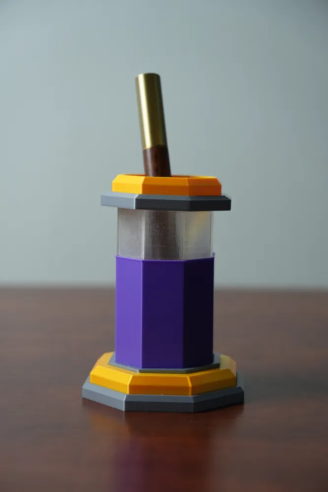 Pen Holder Elixir Collector (Clash Royale) - Free 3D Print Model ...