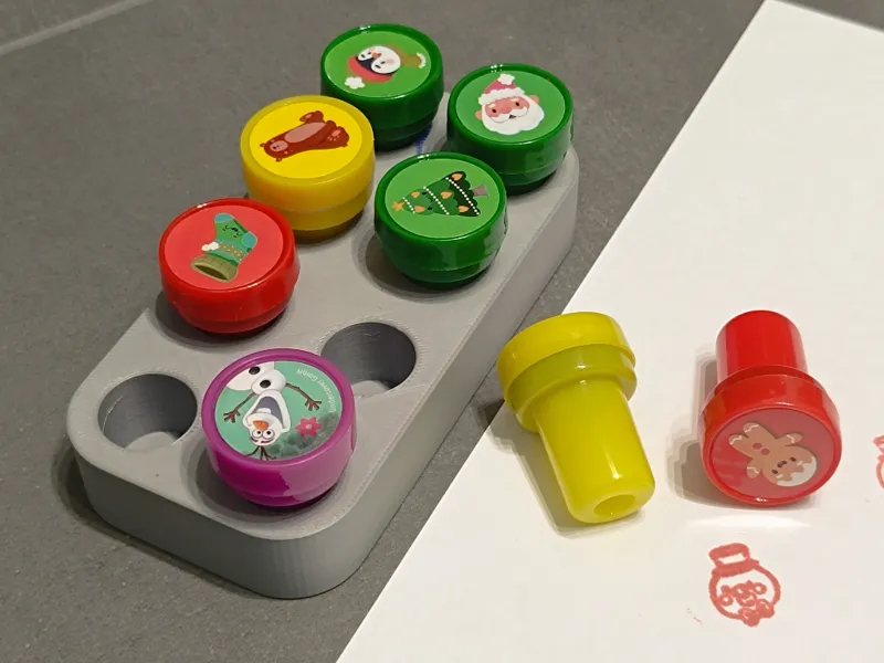 Stempelhalter für 8 Stempel