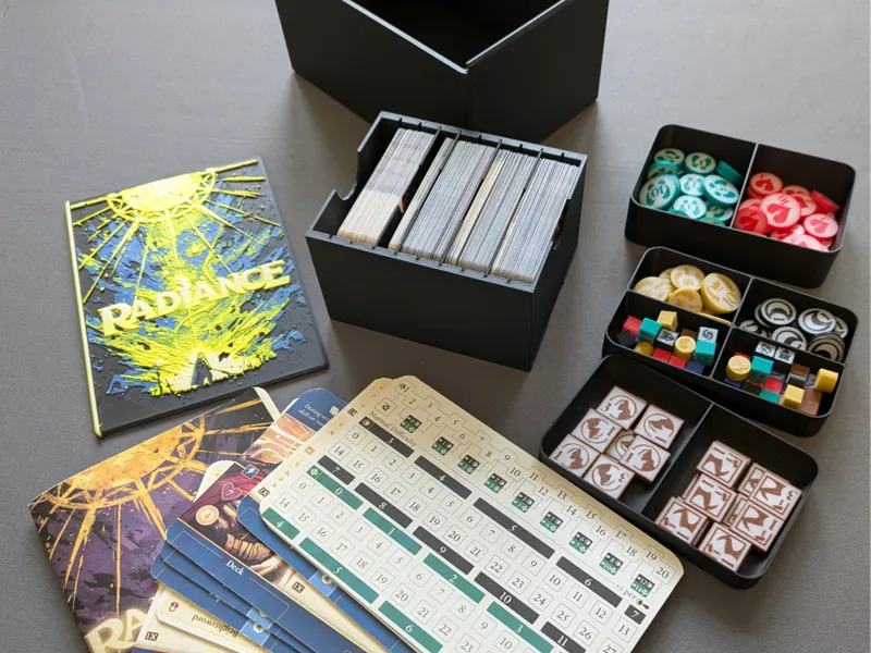 Radiance - Print & play - Box, insert and tokens