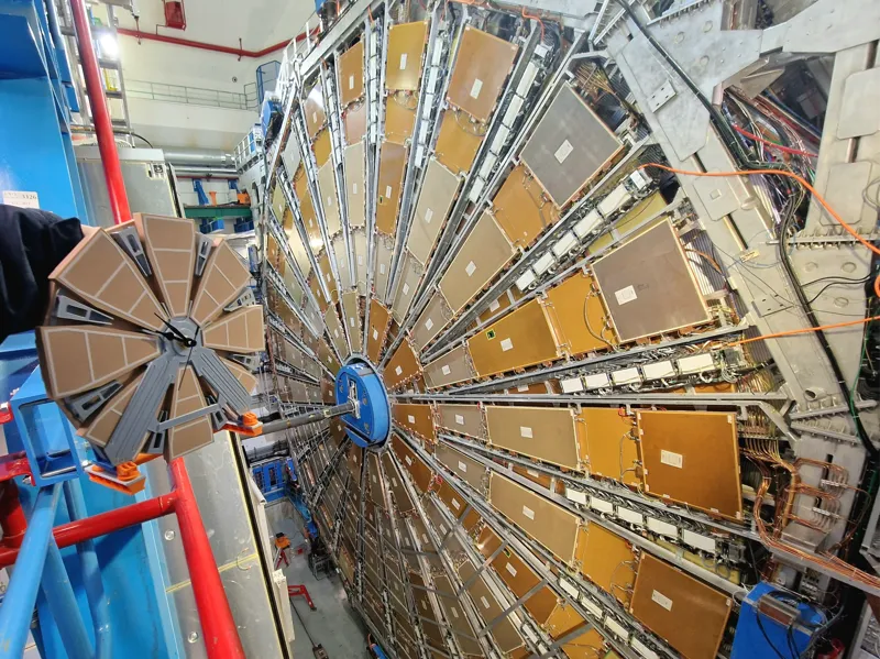 CERN Clock - ATLAS NewSmallWheel for Wall & Desk