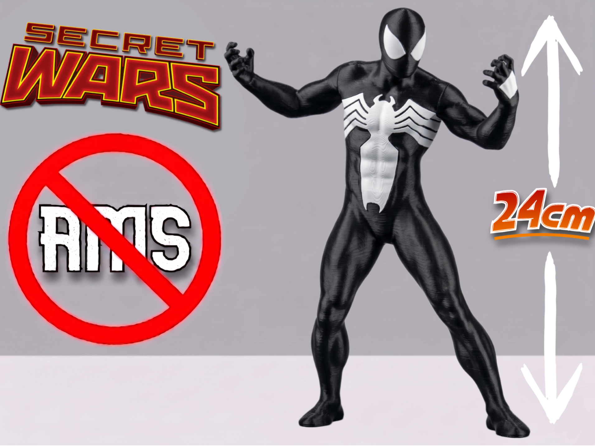 Symbiote Suit Spider-Man - Secret Wars (No AMS) - 1