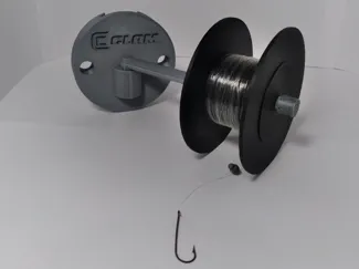 Clam Rattle Reel with ClamLock (No extra Hardware)