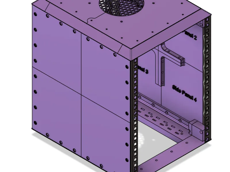 10 inch 8U Rack