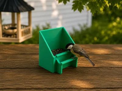 Cage Bird Feeder