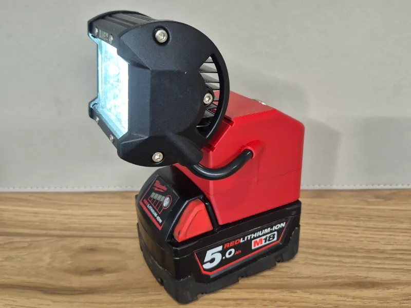 Milwaukee Dune Light Adapter low voltage & switch
