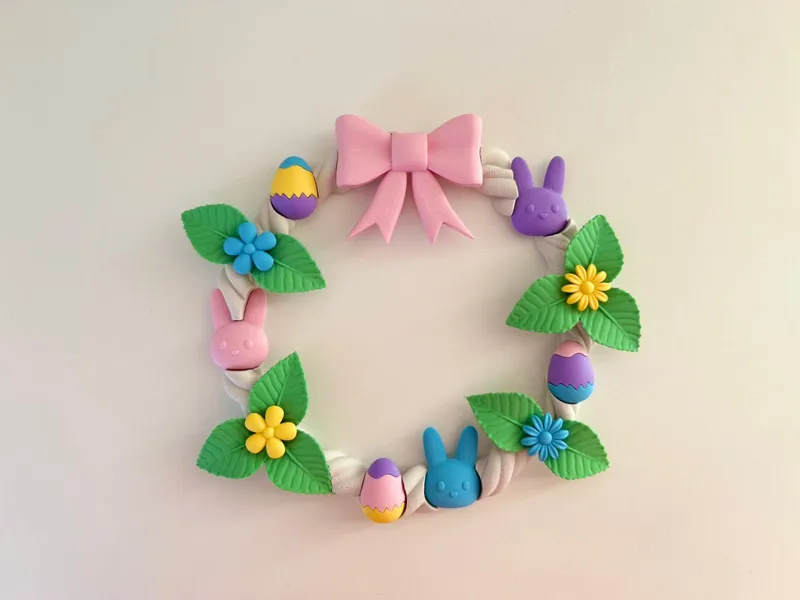 Spring Flower Wreath