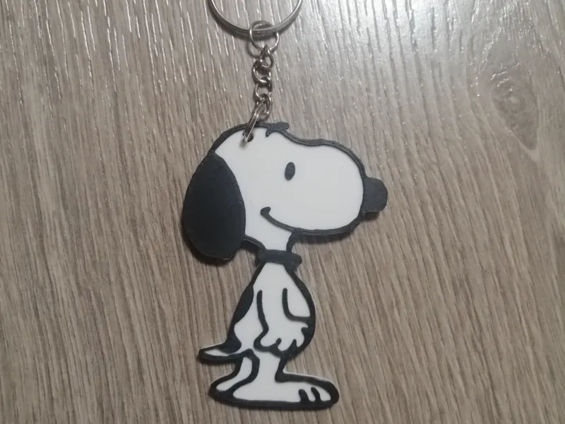 Snoopy keychain
