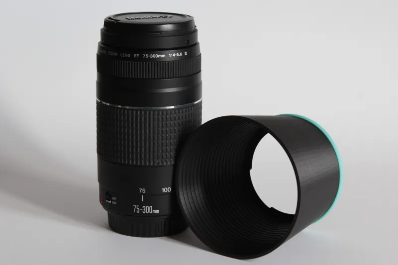 Long lens hood for CANON EF/EFS - 58 mm ø lenses