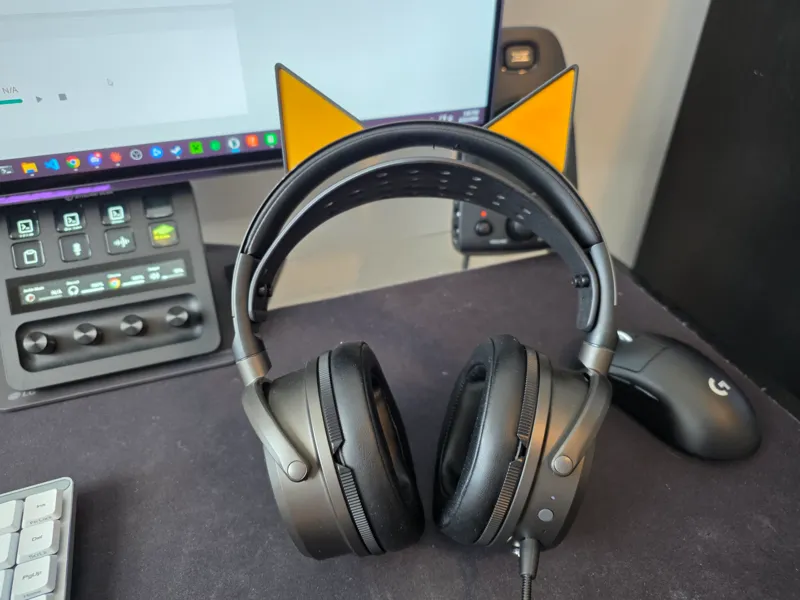 Headset Cat Ears (no AMS needed for multicolor)