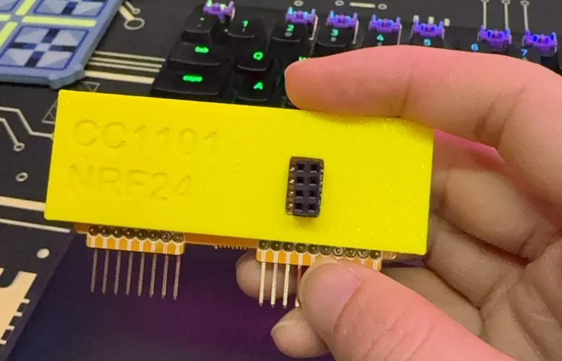 CC1101&NRF24开发板外壳