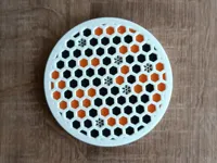 0.2mm layer, 2 walls, 15% infill, 0.4 head
