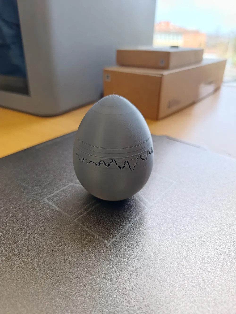 Breakable Easter Egg with Hidden Kawaii Bunny - Free 3D Print Model ...