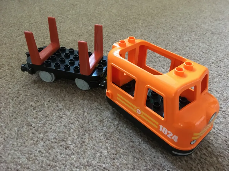 DOPLO forks for log wagon