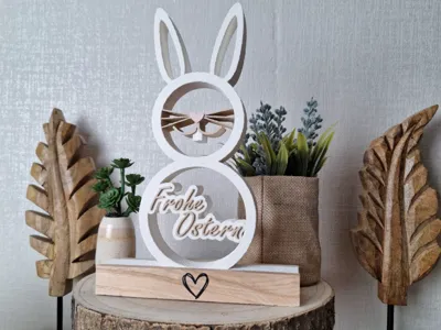 Easter Bunny Stand Decoration