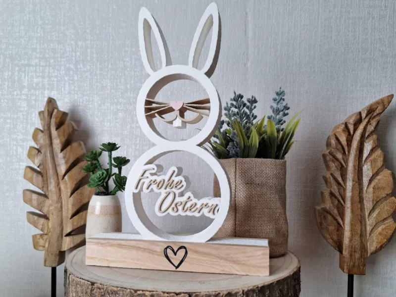 Ostern Osterhase Standdekoration
