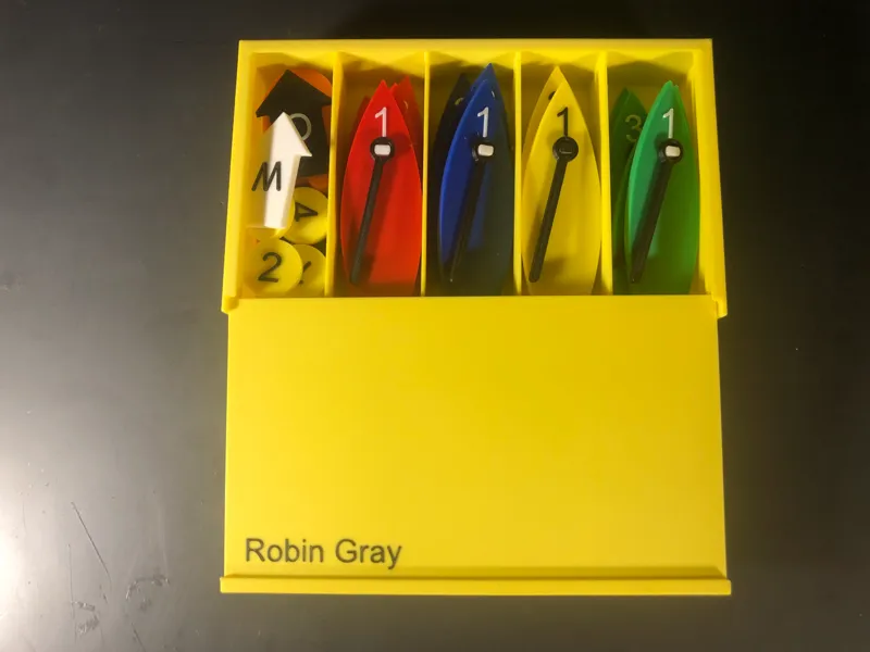 Protest Committee Magnetic Model Boat Set