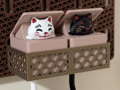 Cat Key Holder support for Skadis