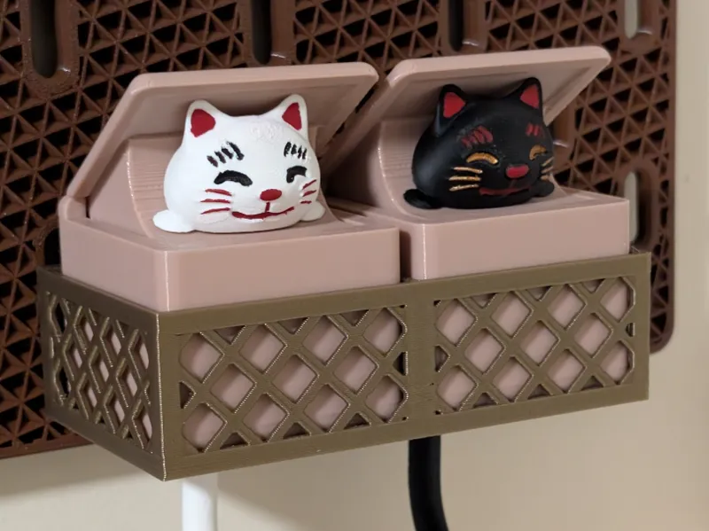 Cat Key Holder support for Skadis