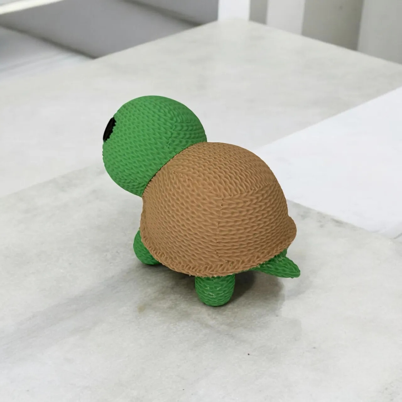 Cute Knitted Turtle view 2
