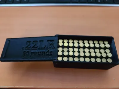 22lr Ammo Storage Container Fits 50 Cal Box