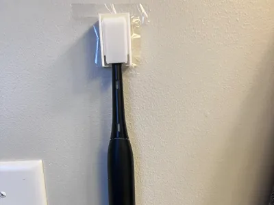 Tooth Brush Garage-Fully 3d Printable