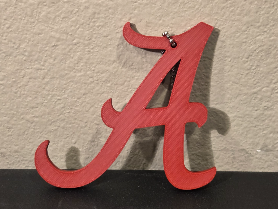 Alabama Crimson Tide Bag Tag