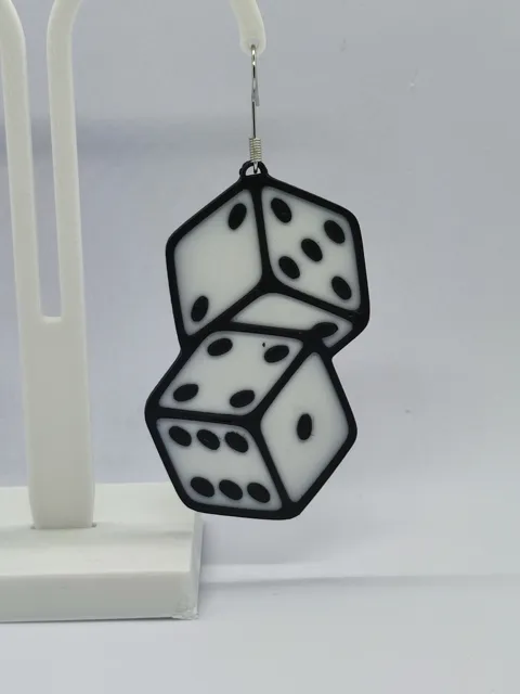 Pendientes Dados Locos view 4
