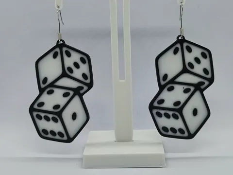 Pendientes Dados Locos