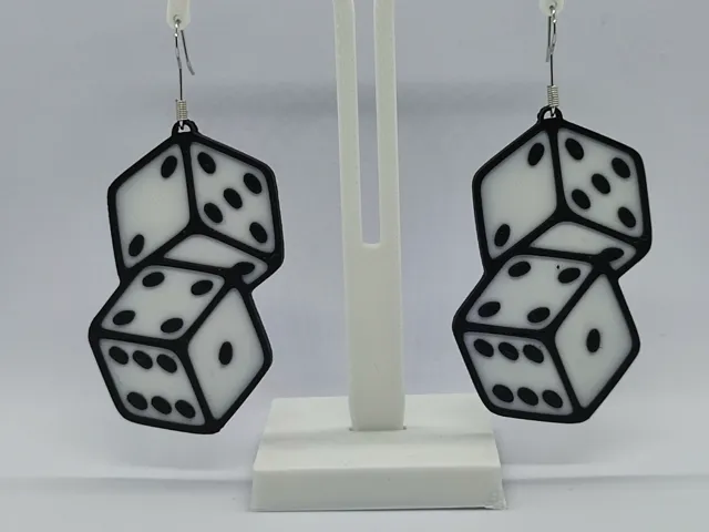 Pendientes Dados Locos