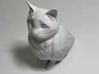Cat Owl Figurine | Cute Fantasy Hybrid