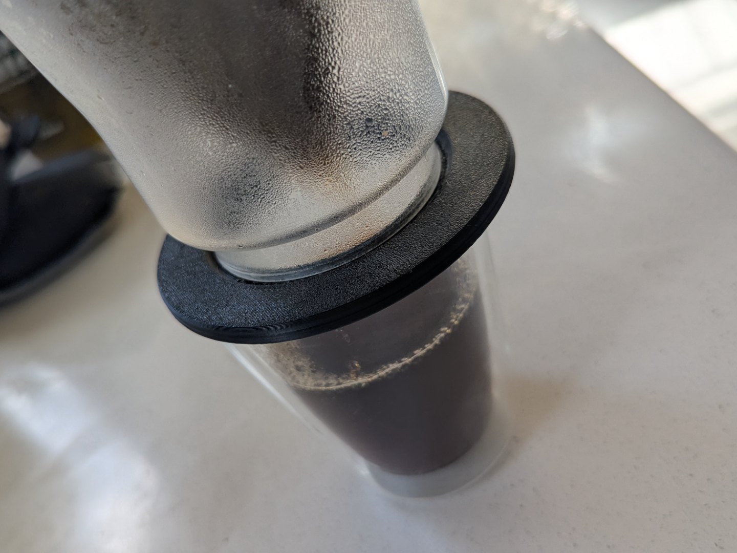 Pour-Over Coffee Glass Stabilizer Ring