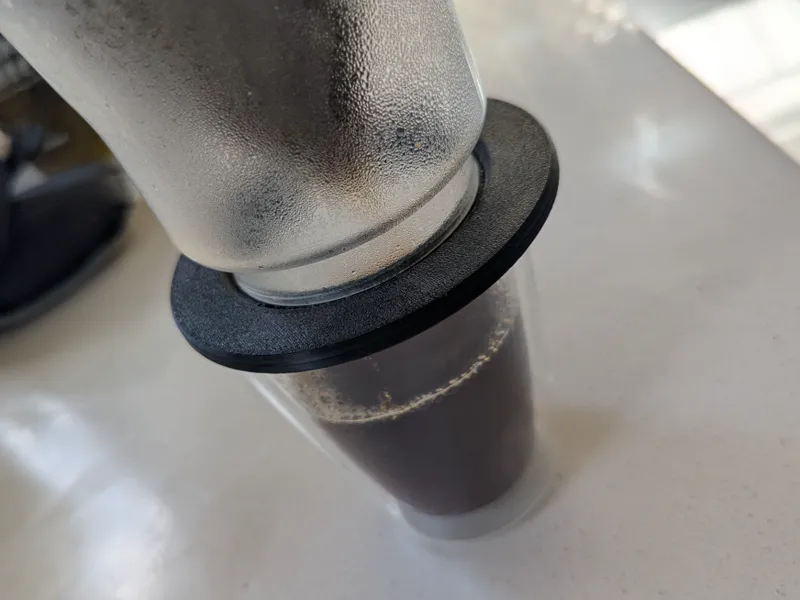 Pour-Over Coffee Glass Stabilizer Ring
