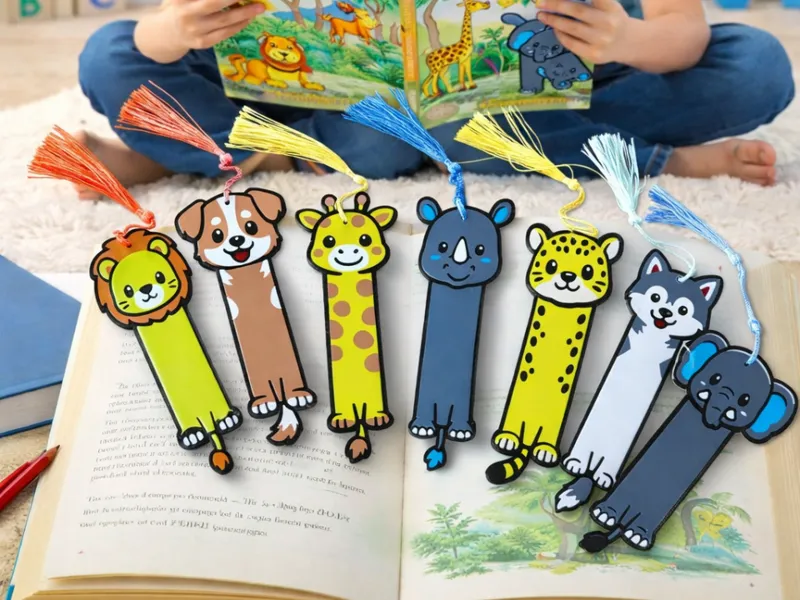 Cute Animal Bookmarks