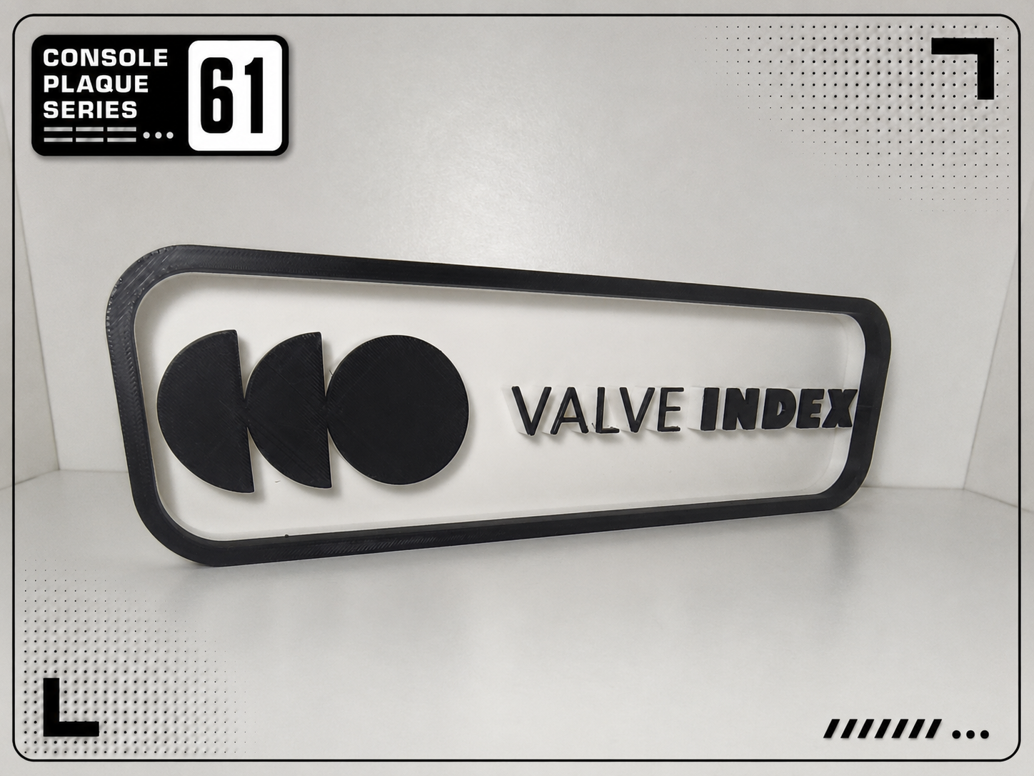 Console Logo Plaque - Valve Index