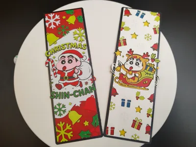 Crayon Shinchan - Christmas Reindeer Limited Edition Bookmark (Crayon Shinchan)