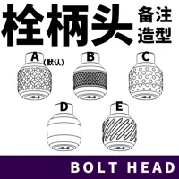 Extra bolt head styles