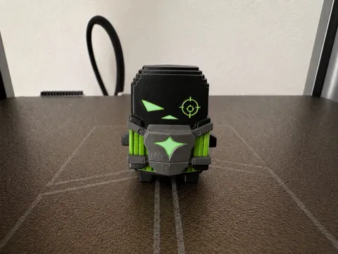 Adorno temático: Fortnite Killswitch Sprite — referencia de MakerWorld