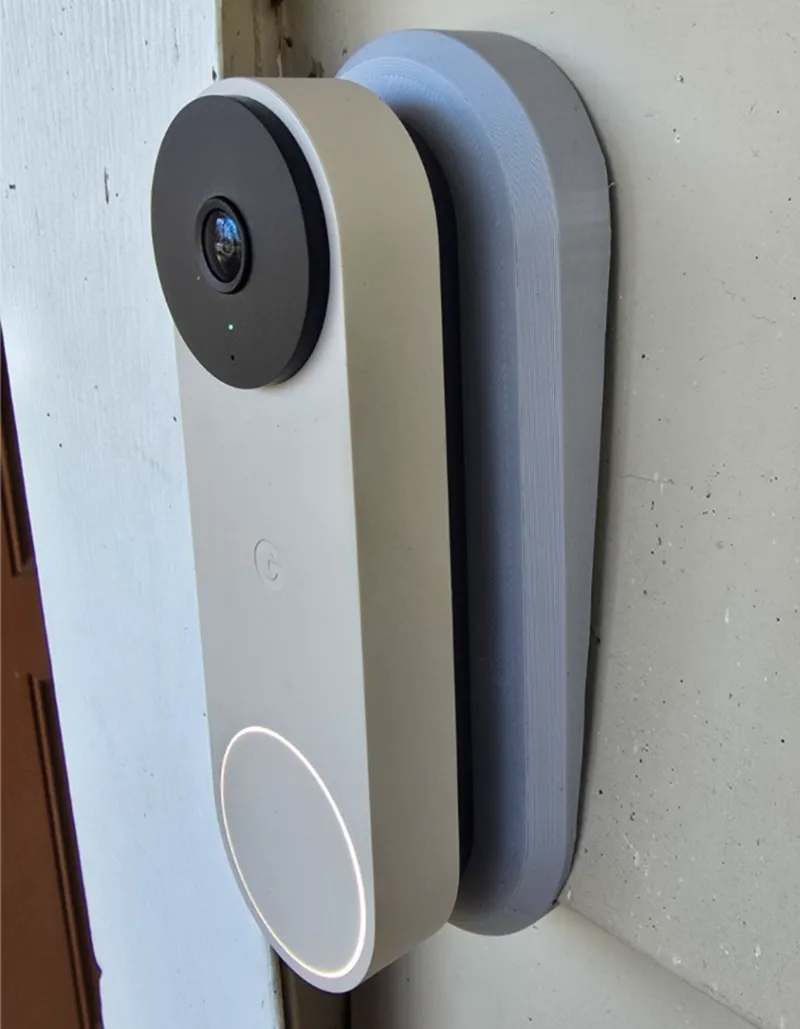 Google Nest Doorbell V2 (wired) siding adapter