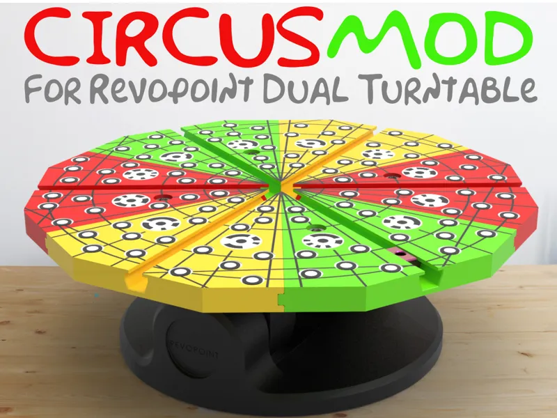 CIRCUSMod for Revopoint Dual Turntable
