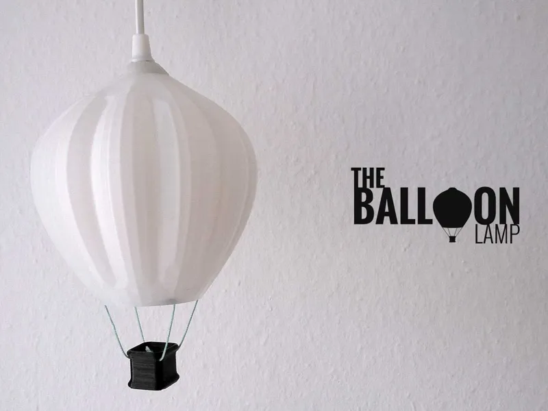 Hot Air Balloon Lampshade