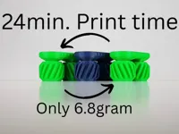 Micro Twist Fidget/24min. Print time/Only 6.8gram