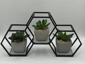 Hexagon Standregal (Präsentationsregal)