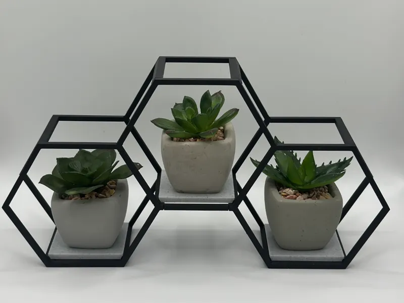 Hexagon Standregal (Präsentationsregal)