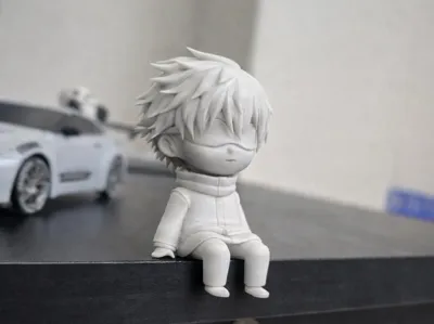 Chibi Gojo Desk Figure | Jujutsu Kaisen