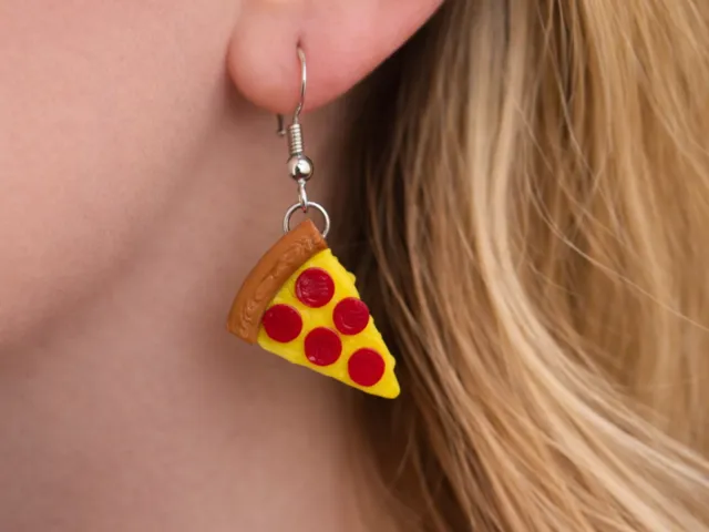 Pizza Slice Earrings