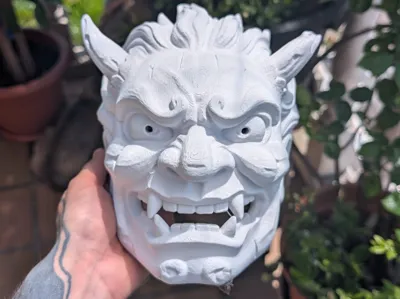 Japanese Namahage Mask