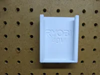 Support batterie Ryobi 40V pour panneau perforé — photo 5